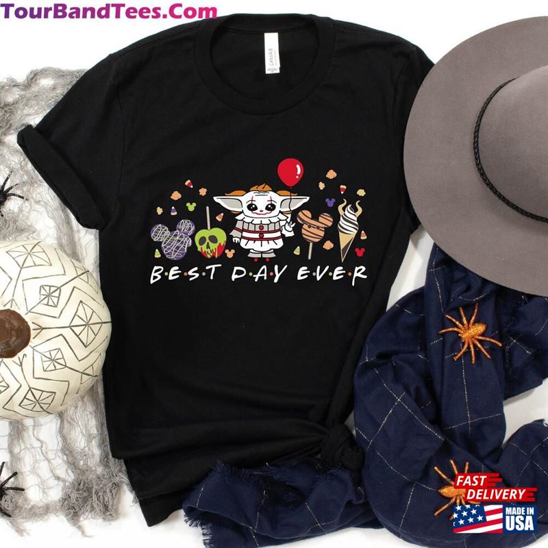 Halloween Theme Best Day Ever Shirt Baby Yoda T-Shirt Comfortable Hoodie Unisex 29Uf122028 – Utopia Fashion