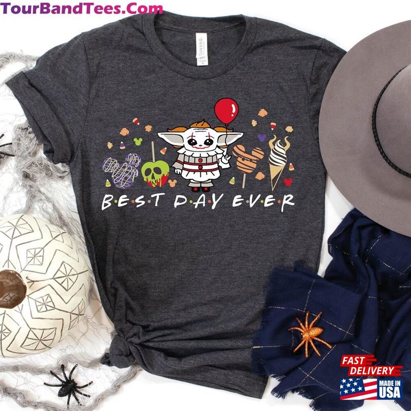 Halloween Theme Best Day Ever Shirt Baby Yoda T-Shirt Comfortable Hoodie Unisex 29Uf122028 – Utopia Fashion