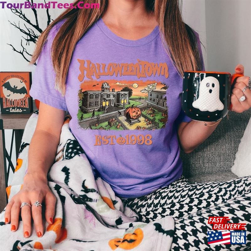 Halloweentown Est Shirt Halloween University Classic T-Shirt 29Uf122841 – Utopia Fashion