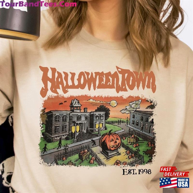 Halloweentown Est Shirt Halloween University Unisex Sweatshirt 29Uf123533 – Utopia Fashion