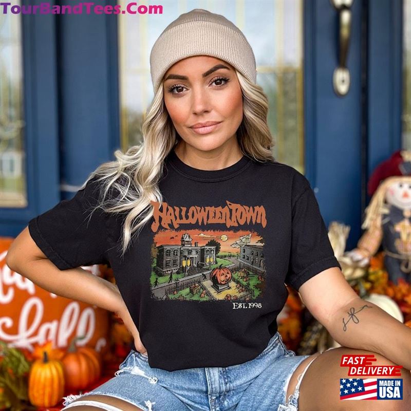 Halloweentown Est Shirt Halloween University Unisex Sweatshirt 29Uf123533 – Utopia Fashion