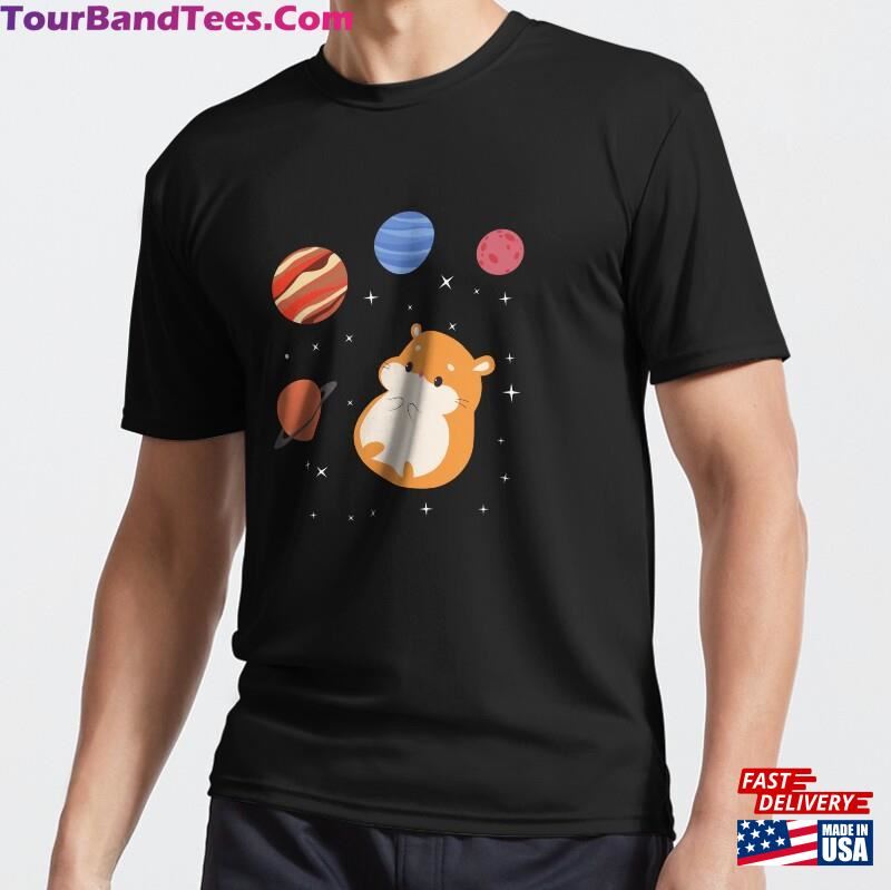 Hamster In Space Active T-Shirt Unisex Sweatshirt 29Uf141478 – Utopia Fashion