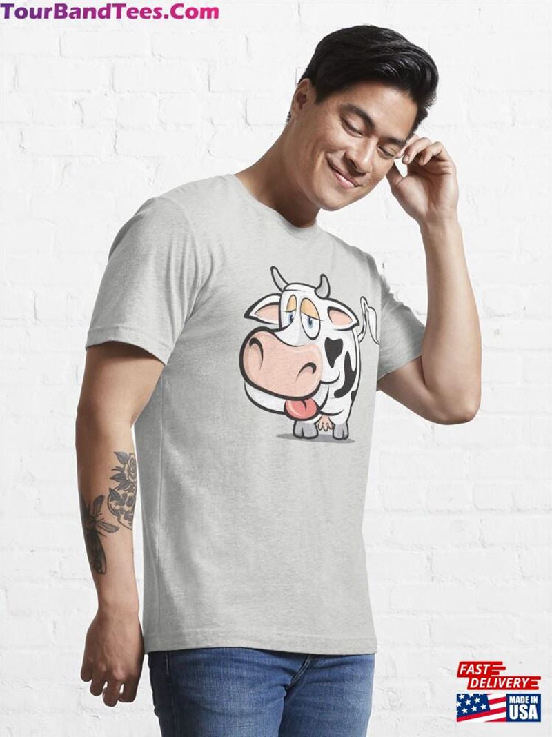 Happy Cow Essential T-Shirt Unisex Sweatshirt 29Uf141331 – Utopia Fashion