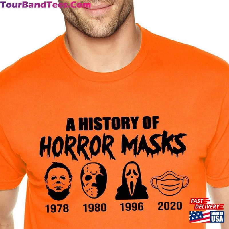 Happy Halloween Pumpkin Shirt Horror Movie Mask Trick Or Treat Svg T-Shirt Face Unisex Hoodie 29Uf131394 – Utopia Fashion