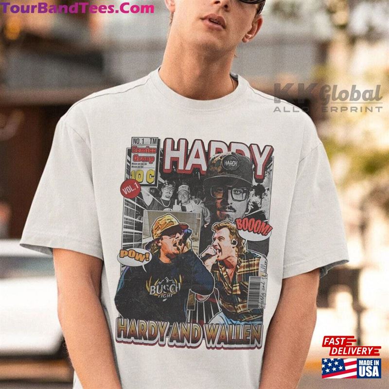 Hardy And Wallen Comic Shirt Y2K 90S Merch Vintage Tour Graphic Tee Hoodie Sweatshirt 29Uf123782 – Utopia Fashion