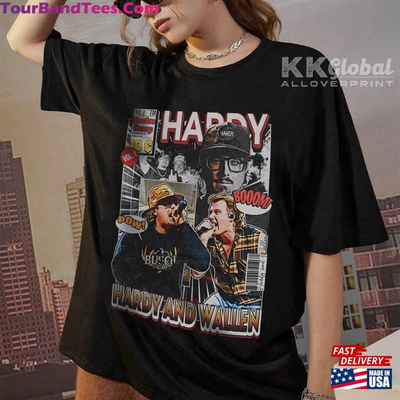 Hardy And Wallen Comic Shirt Y2K 90S Merch Vintage Tour Graphic Tee Hoodie Sweatshirt 29Uf123782 – Utopia Fashion