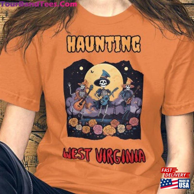 Haunting West Virginia Halloween Shirt Sweatshirt Hoodie 29Uf123034 – Utopia Fashion