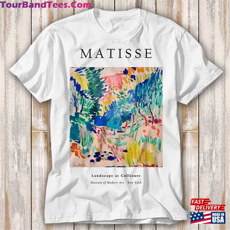 Henri Matisse Landscape Collioure T-Shirt Unisex 29Uf137019 – Utopia Fashion