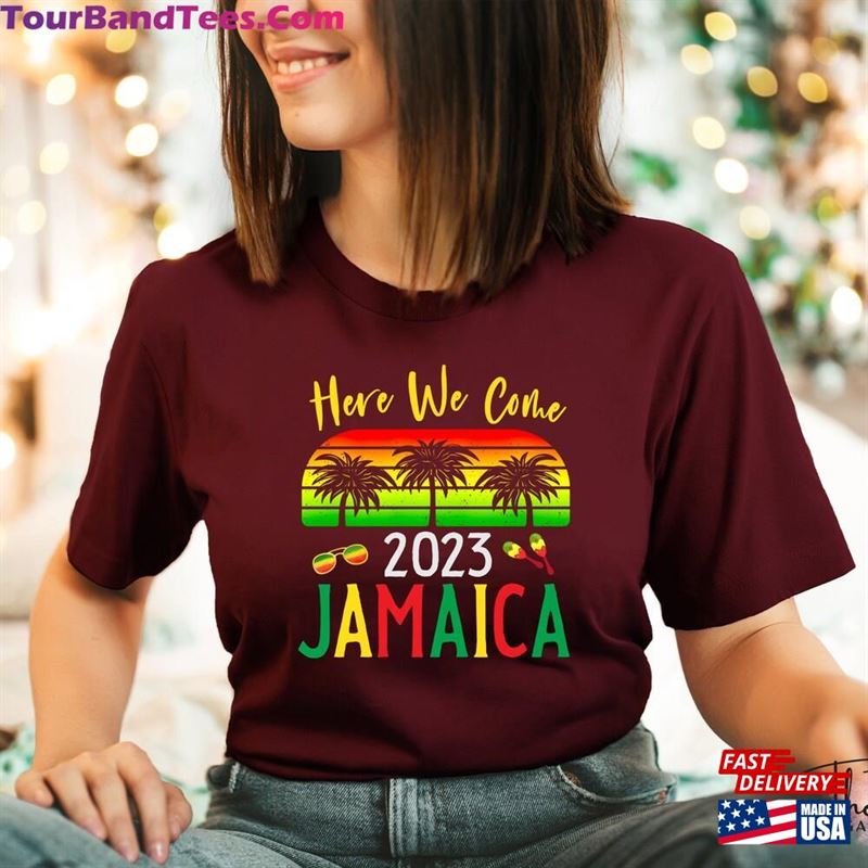 Here We Come Jamaica Shirt Girls Trip Family Unisex T-Shirt 29Uf119235 – Utopia Fashion