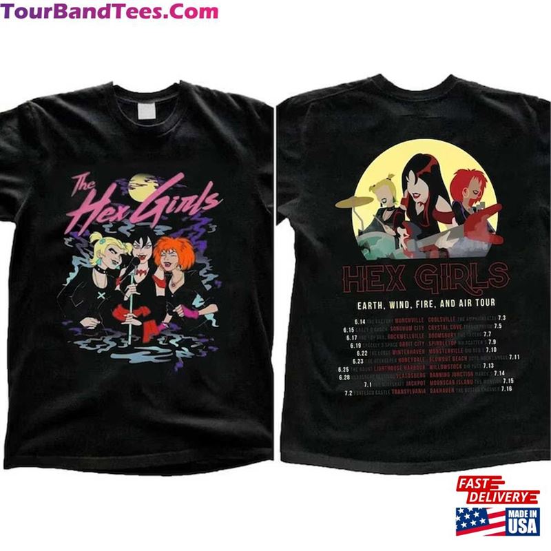 Hex Girls T-Shirt Vtg The Rock Band Music Sweatshirt Concert Classic 29Uf122893 – Utopia Fashion