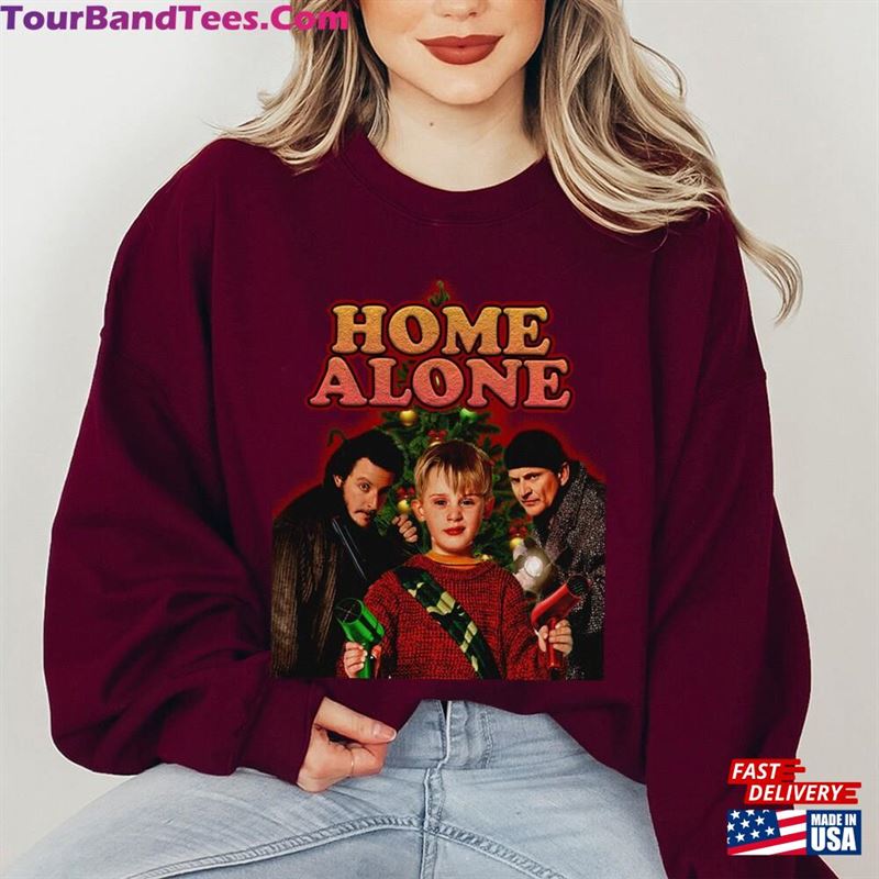 Home Alone Christmas Sweatshirt Kevin Shirt Movie Classic Hoodie 29Uf136911 – Utopia Fashion