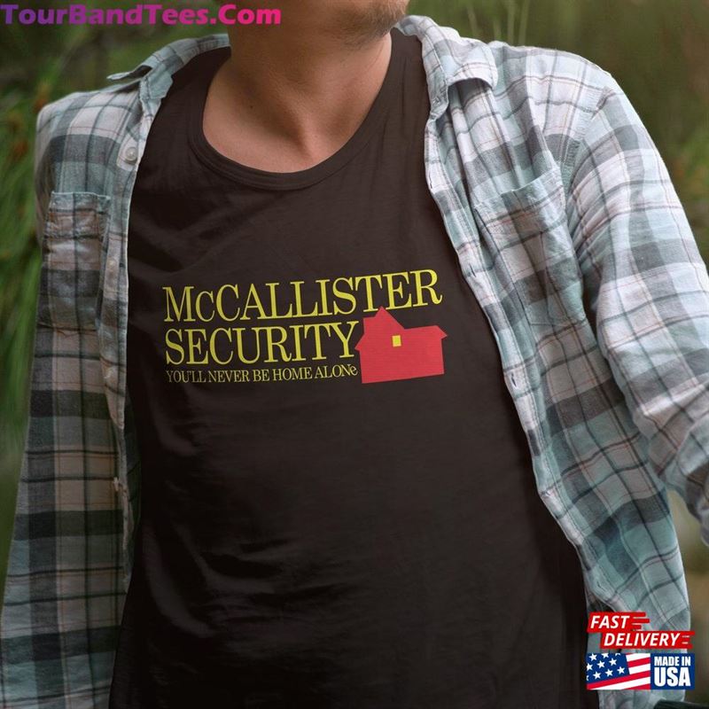 Home Alone Christmas T-Shirt Mccallister Security Sweatshirt Classic 29Uf122391 – Utopia Fashion