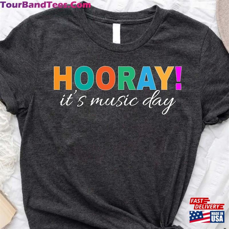 Hooray It’S Music Day Teacher Shirt Classic Sweatshirt 29Uf136794 – Utopia Fashion