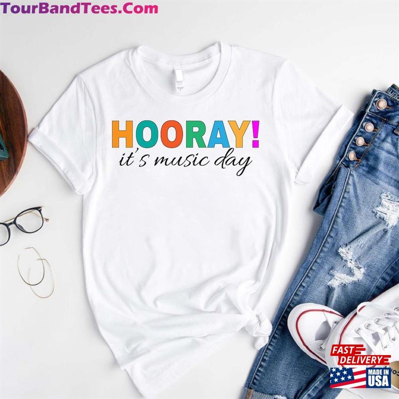 Hooray It’S Music Day Teacher Shirt Classic Sweatshirt 29Uf136794 – Utopia Fashion