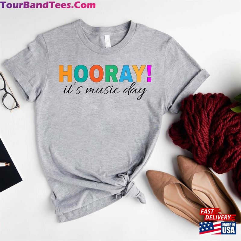 Hooray It’S Music Day Teacher Shirt Classic Sweatshirt 29Uf136794 – Utopia Fashion