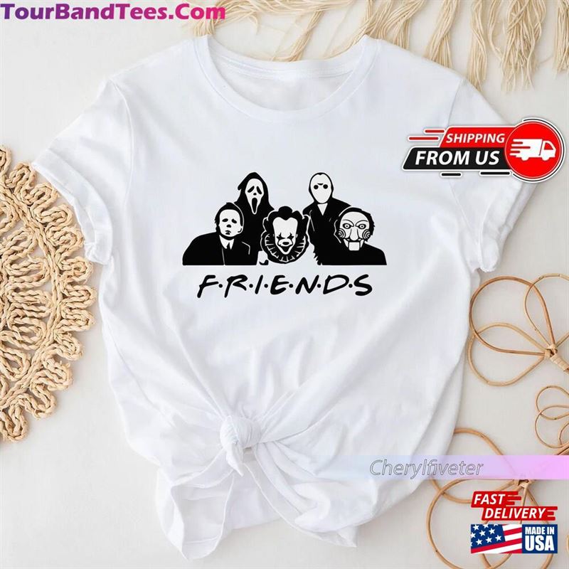 Horror Characters Friends Shirt Halloween Hoodie Sweatshirt 29Uf124591 – Utopia Fashion