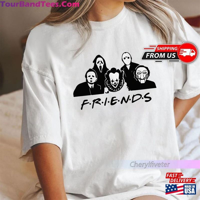 Horror Characters Friends Shirt Halloween Hoodie Sweatshirt 29Uf124591 – Utopia Fashion