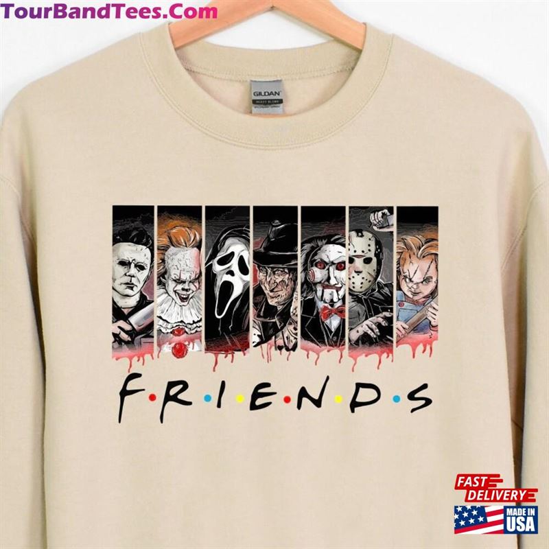 Horror Characters Friends Sweatshirt Halloween Shirt Hoodie Classic 29Uf131787 – Utopia Fashion