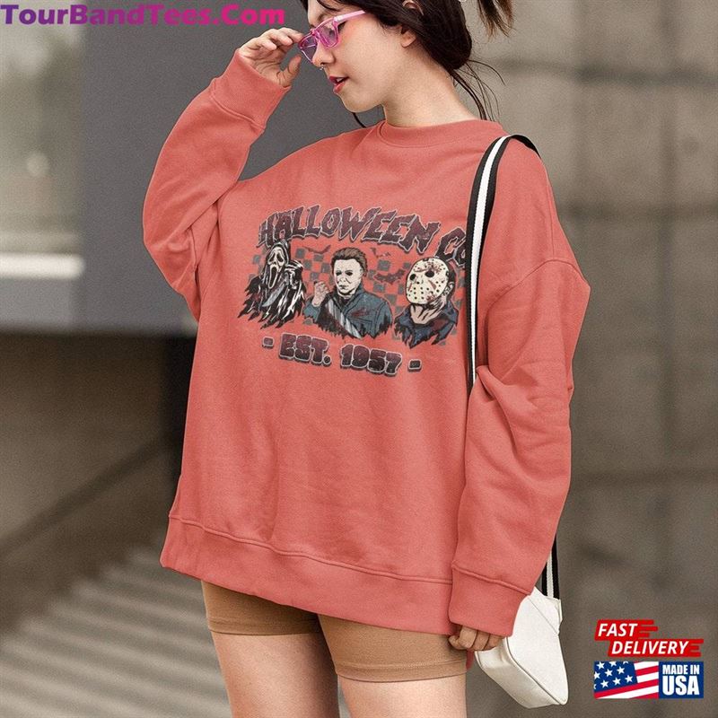 Horror Characters Halloween Shirt Scary Movie Trendy Hoodie Unisex 29Uf124214 – Utopia Fashion