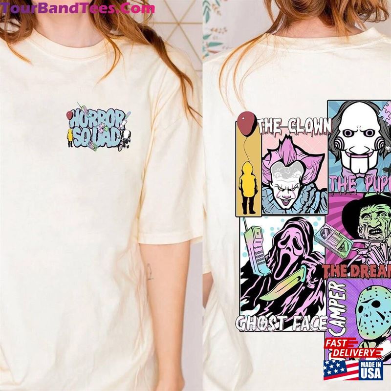 Horror Halloween Squad Movie Shirt T-Shirt Classic 29Uf136438 – Utopia Fashion