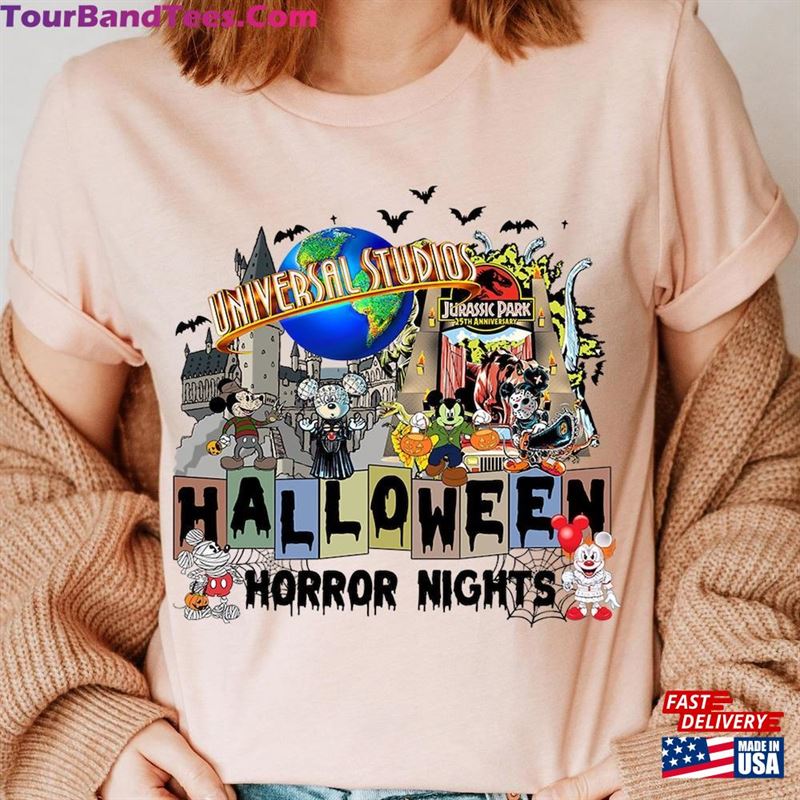 Horror Mickey Halloween Nights Universal Studios Shirt Characters Scary Movie Unisex Sweatshirt 29Uf118806 – Utopia Fashion