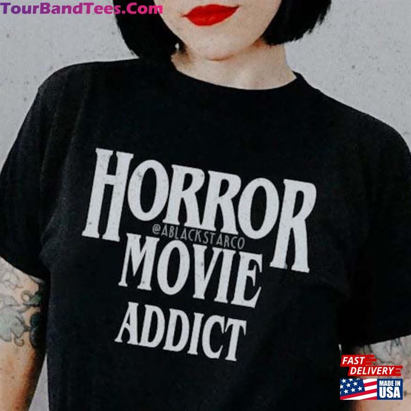 Horror Movie Addict Shirt Classic Sweatshirt 29Uf123822 – Utopia Fashion