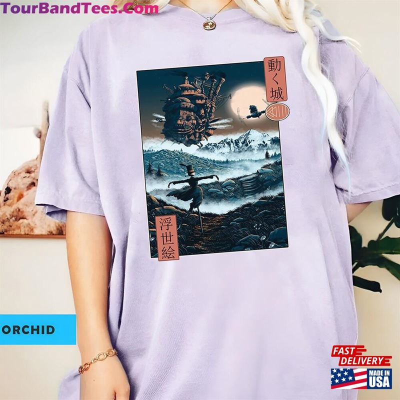 Howl’S Moving Castle And Sophie T-Shirt Classic 29Uf124352 – Utopia Fashion