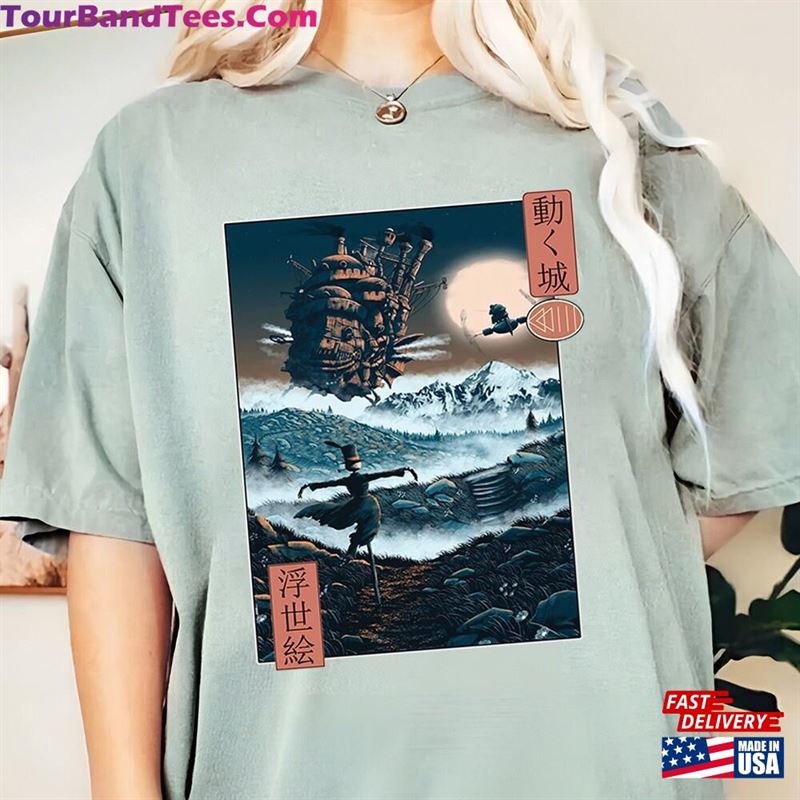 Howl’S Moving Castle And Sophie T-Shirt Classic 29Uf124352 – Utopia Fashion