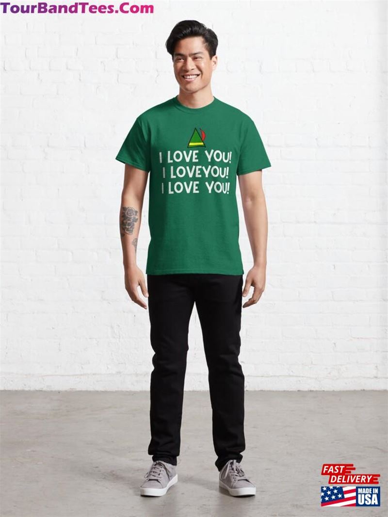 I Love You! Elf Quote Classic T-Shirt 29Uf136802 – Utopia Fashion