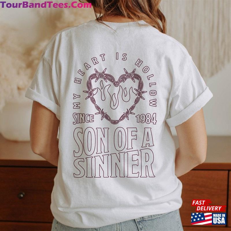 Jelly Roll Son Of A Sinner Front And Back Shirt Country Music Inspired Western Concert Sweatshirt T-Shirt Hoodie 29Uf122581 – Utopia Fashion