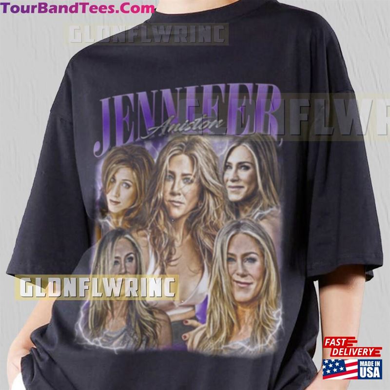 Jennifer Aniston Shirt American Actress Movie Character Legend T Grapich Tee Vintage Unisex T-Shirt 29Uf136915 – Utopia Fashion