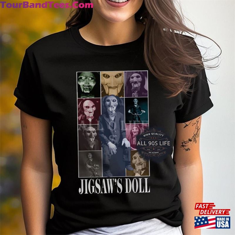 Jigsaw Sdoll Shirt Retro The Eras Tour Vintage 90S Horror Movie Sweatshirt Classic T-Shirt 29Uf131760 – Utopia Fashion