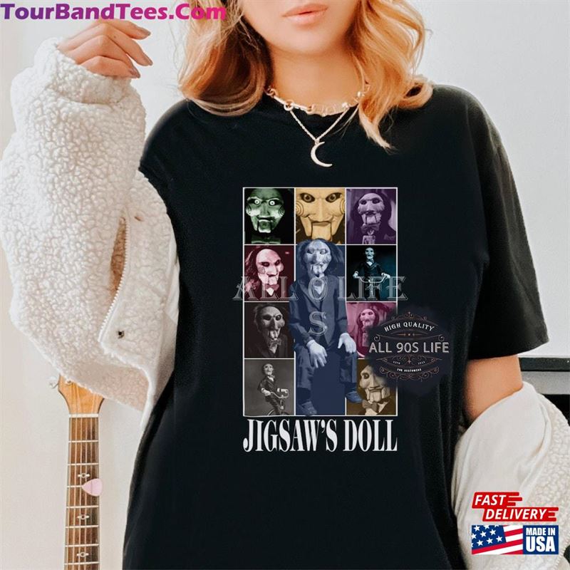 Jigsaw Sdoll Shirt Retro The Eras Tour Vintage 90S Horror Movie Sweatshirt Classic T-Shirt 29Uf131760 – Utopia Fashion