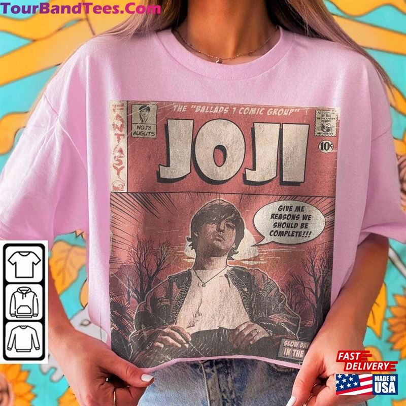 Joji Comic Shirt 90S Vintage Merch Book Art In The Dark Ballads Album World Tour Ticket Graphic Tee Gift For Fan V1 Unisex Hoodie 29Uf122952 – Utopia Fashion