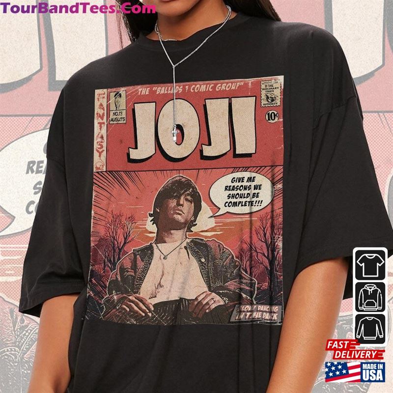 Joji Comic Shirt 90S Vintage Merch Book Art In The Dark Ballads Album World Tour Ticket Graphic Tee Gift For Fan V1 Unisex Hoodie 29Uf122952 – Utopia Fashion