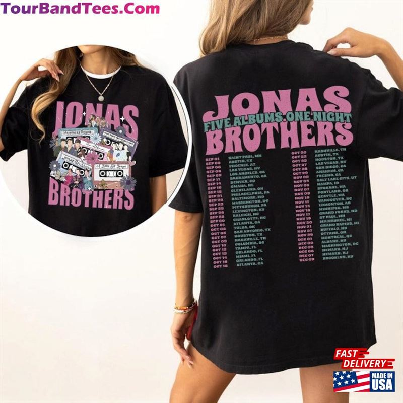 Jonas Brothers Sided T-Shirt Tour Shirt Unisex Sweatshirt 29Uf123149 – Utopia Fashion