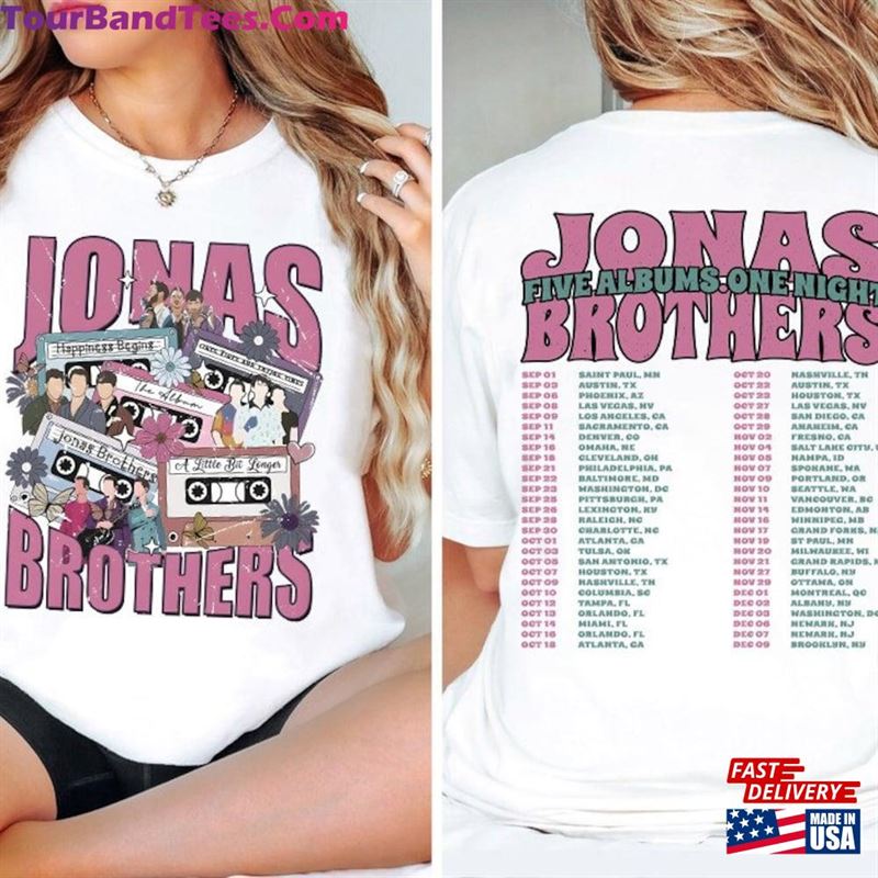 Jonas Brothers Sided T-Shirt Tour Shirt Unisex Sweatshirt 29Uf123149 – Utopia Fashion