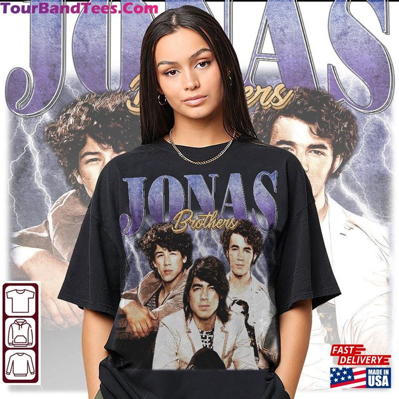 Jonas Brothers 90S Vintage Shirt Bootleg T-Shirt Unisex 29Uf124092 – Utopia Fashion