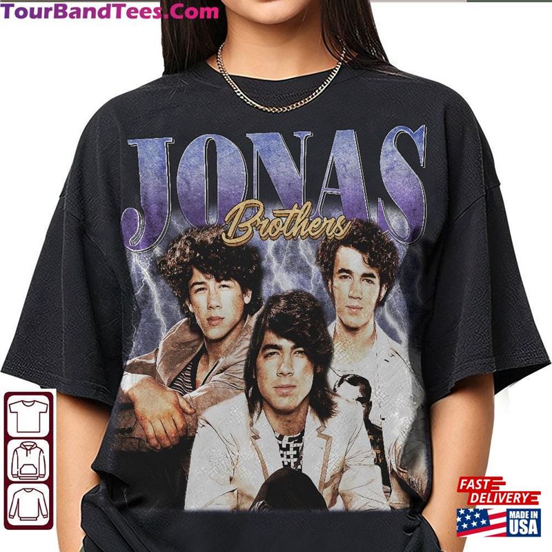 Jonas Brothers 90S Vintage Shirt Bootleg T-Shirt Unisex 29Uf124092 – Utopia Fashion