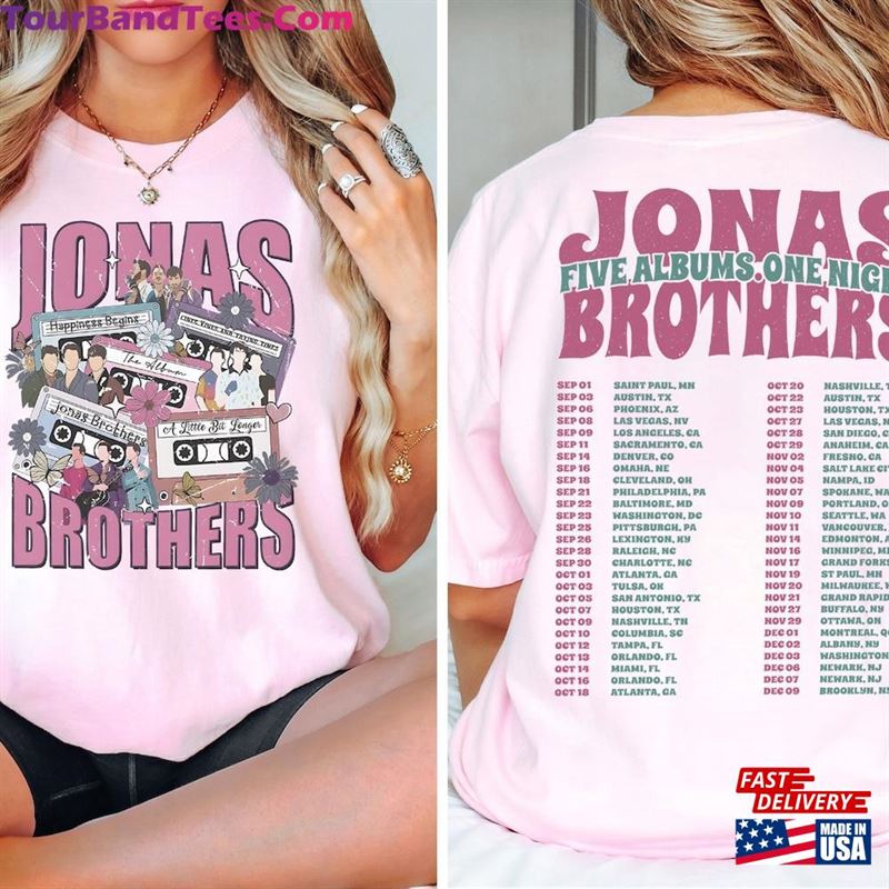 Jonas Brothers Double Sided Crewneck Sweatshirt Tour T-Shirt Concert Retro Unisex Gift 29Uf118954 – Utopia Fashion