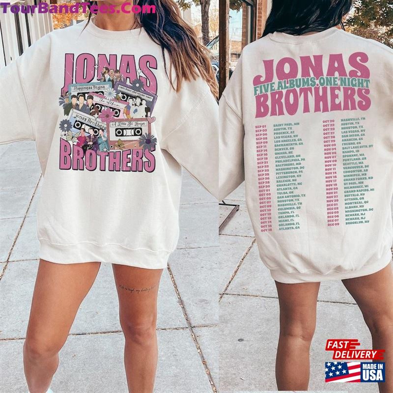 Jonas Brothers Double Sided Crewneck Sweatshirt Tour T-Shirt Concert Retro Unisex Gift 29Uf118954 – Utopia Fashion