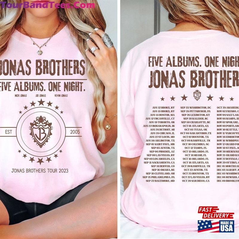 Jonas Brothers Double Sided T-Shirt Tour Sweater Concert Retro Unisex Gift Sweatshirt 29Uf123284 – Utopia Fashion