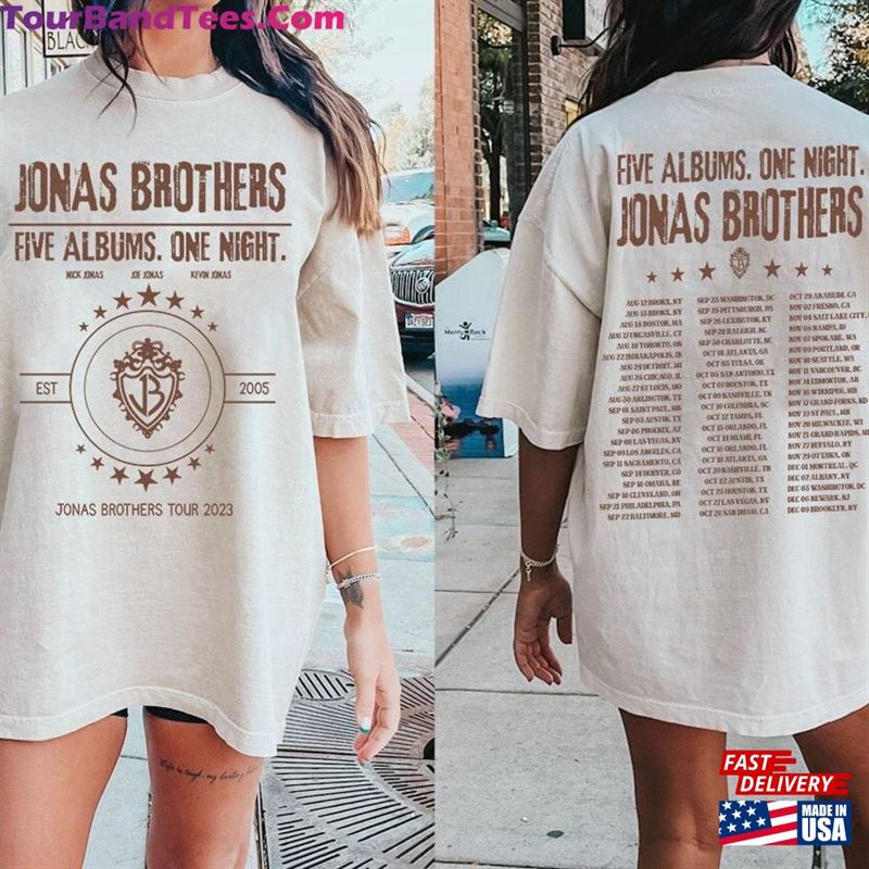 Jonas Brothers Double Sided T-Shirt Tour Sweater Concert Retro Unisex Gift Sweatshirt 29Uf123284 – Utopia Fashion