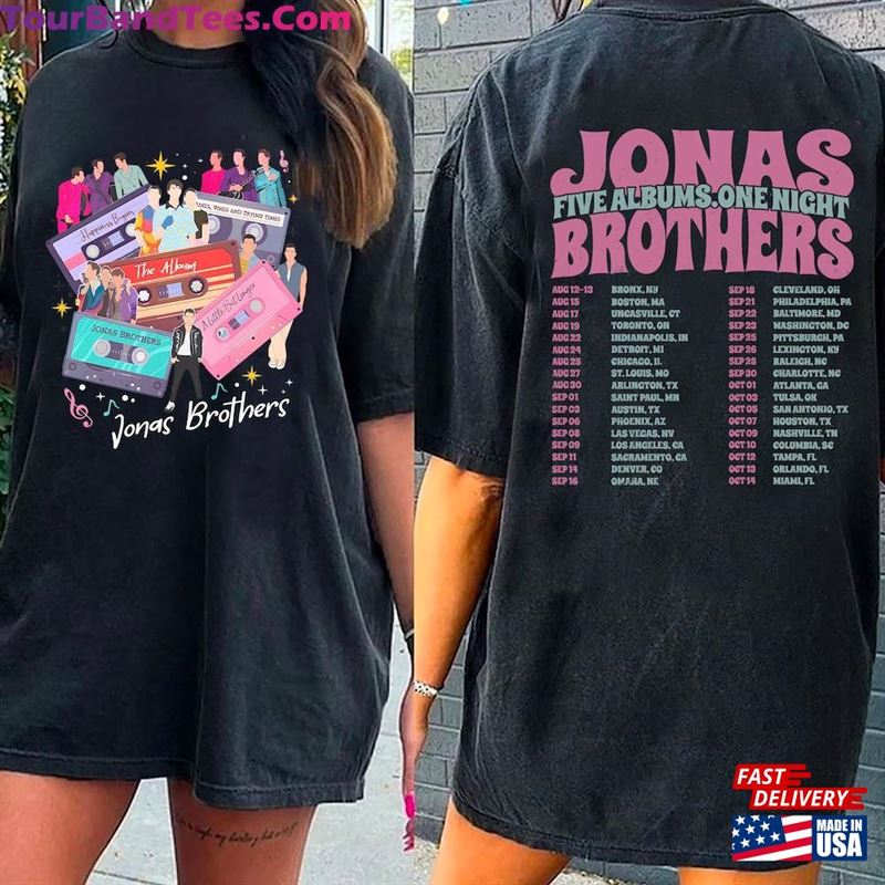 Jonas Brothers Double Sided T-Shirt Tour Sweatshirt Concert Retro Unisex Gift Classic 29Uf118979 – Utopia Fashion