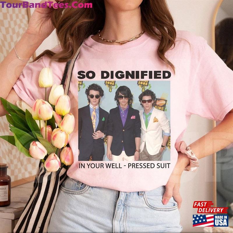 Jonas Brothers Shirt So Dignified In Your Well Pressed Suit Unisex Hoodie 29Uf123729 – Utopia Fashion