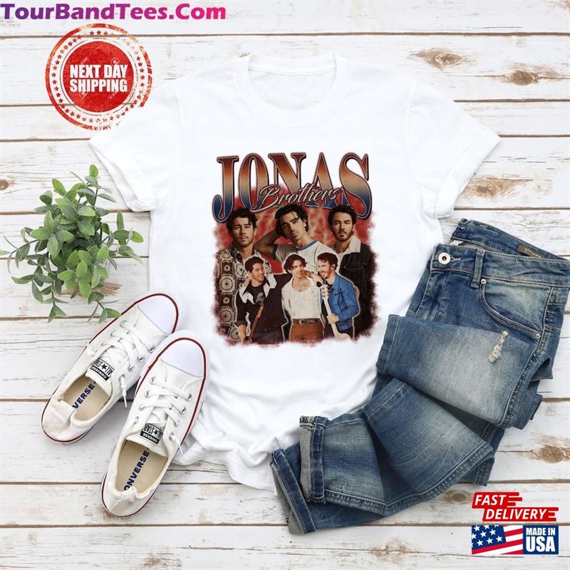 Jonas Brothers Shirt Tour Concert Retro Unisex Gift Classic T-Shirt 29Uf123249 – Utopia Fashion