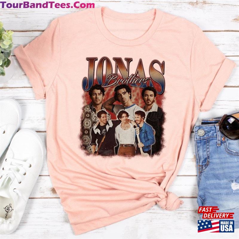 Jonas Brothers Shirt Tour Concert Retro Unisex Gift Classic T-Shirt 29Uf123249 – Utopia Fashion