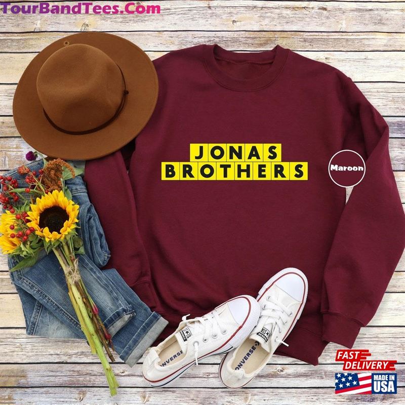 Jonas Brothers T-Shirt Waffle House Sweatshirt Tour Shirt Unisex Classic 29Uf123288 – Utopia Fashion