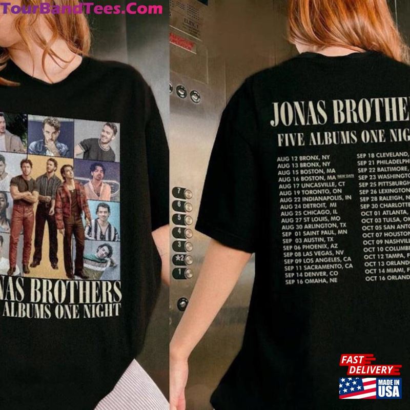 Jonas Brothers The Era Tour Comfort Colors Shirt I Love Hot Dads Five Albums One Night Sweatshirt Classic Unisex 29Uf122150 – Utopia Fashion