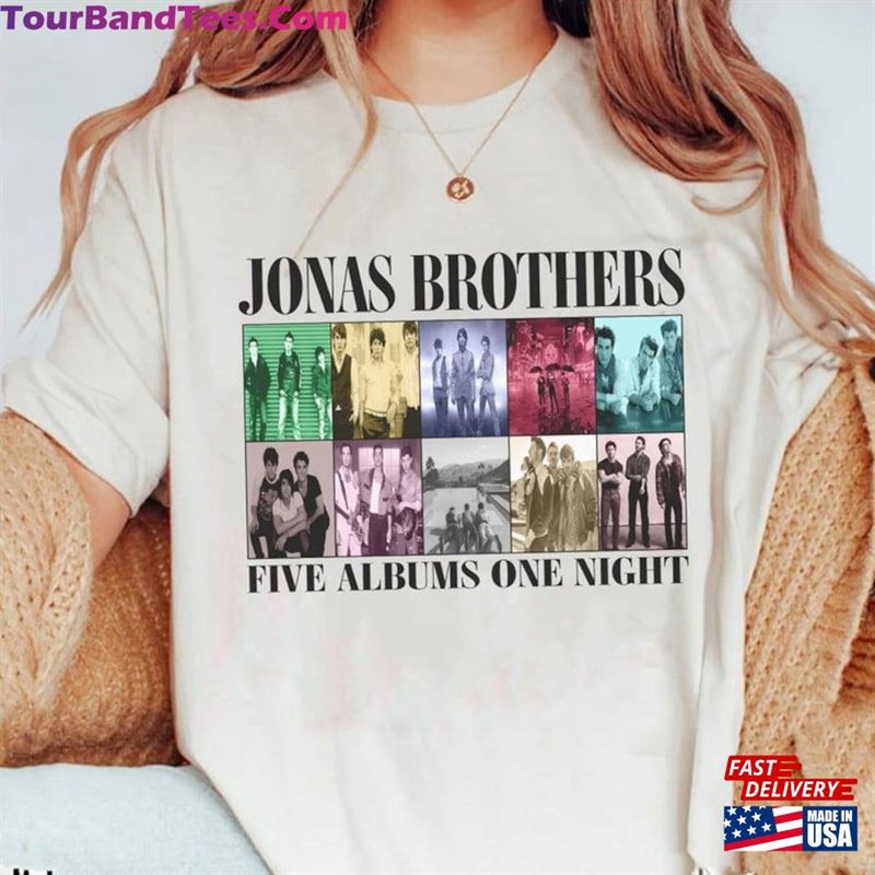 Jonas Brothers The Eras Tour Shirt I Love Hot Dads T-Shirt Sweatshirt Classic 29Uf119275 – Utopia Fashion